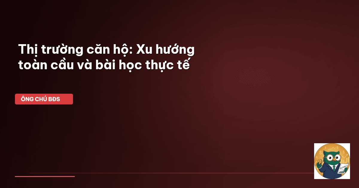 thị trường căn hộ