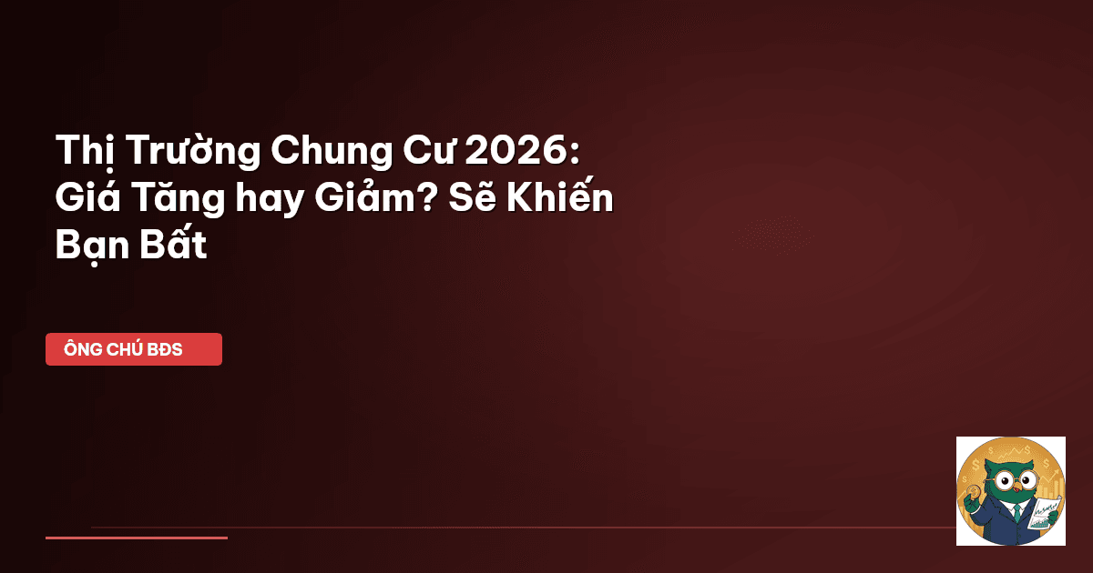 thị trường chung cư 2026