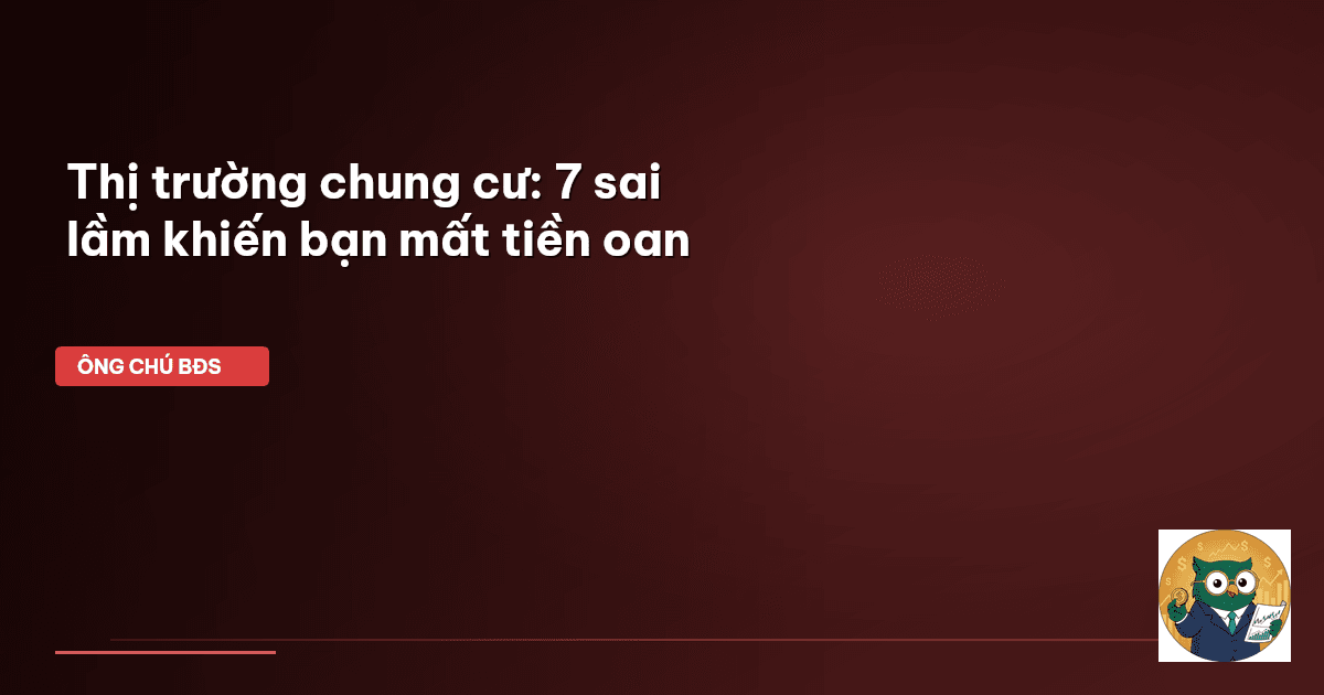 thị trường căn hộ