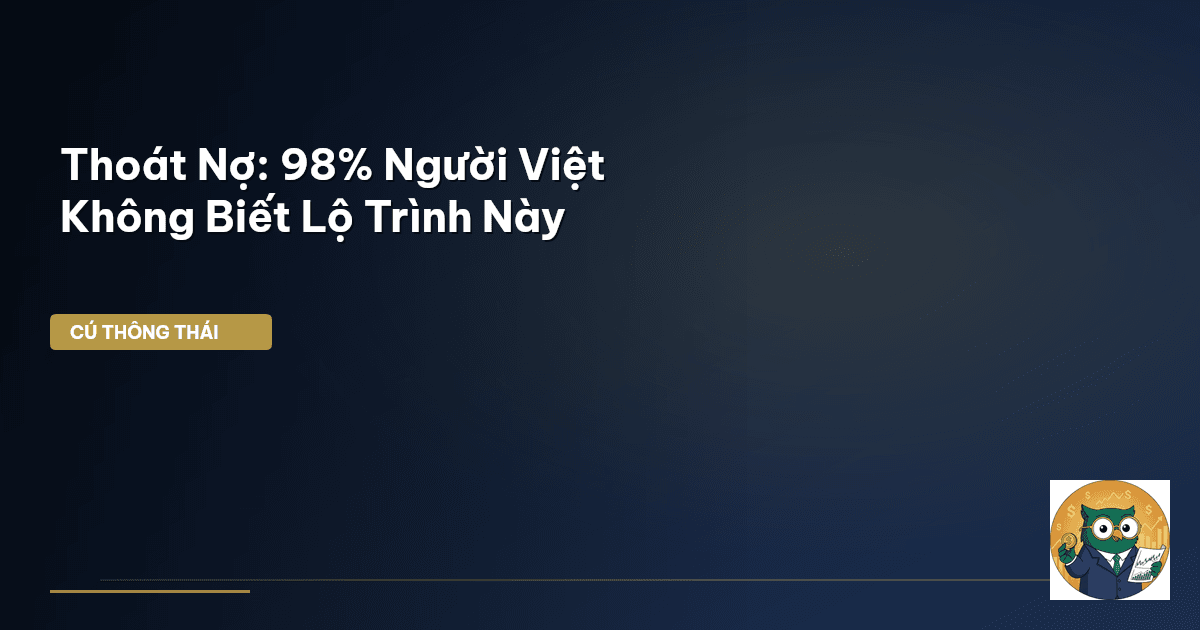 Thoát Nợ: 98% Người Việt Không Biết Lộ Trình Này