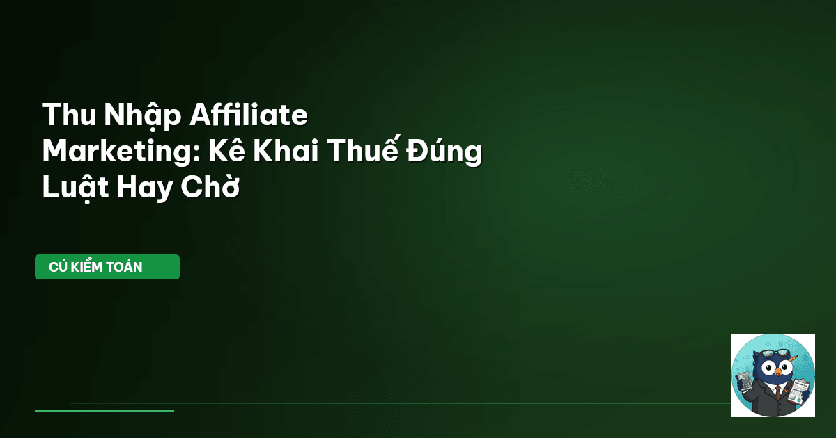 thuế affiliate marketing