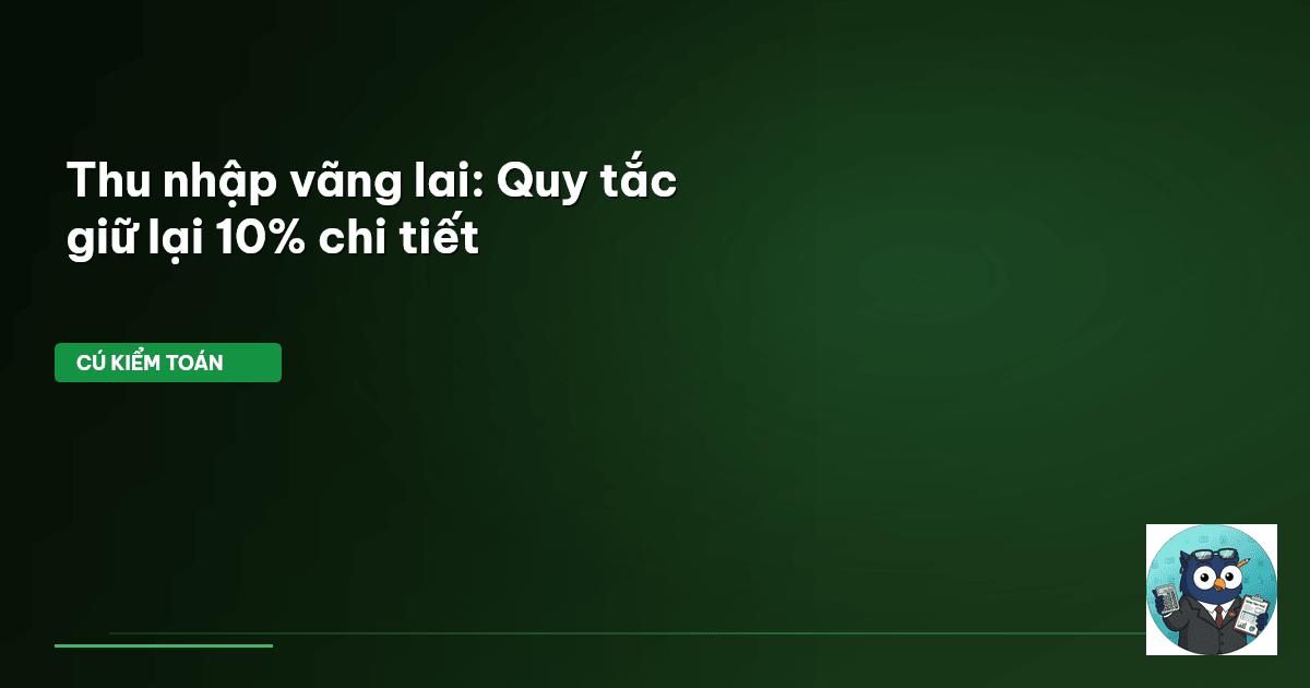 thu nhập vãng lai