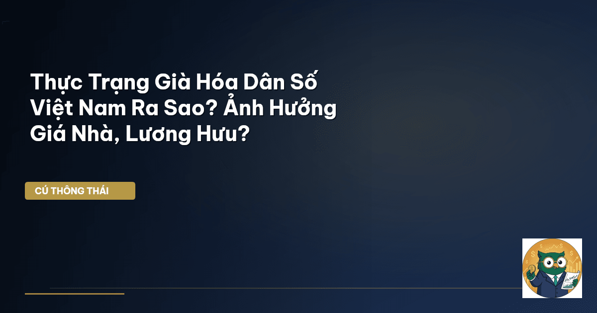 Thực Trạng Già Hóa Dân Số Việt Nam Ra Sao? Ảnh Hưởng Giá Nhà, Lương Hưu?