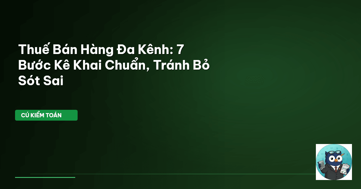 thuế bán hàng đa kênh