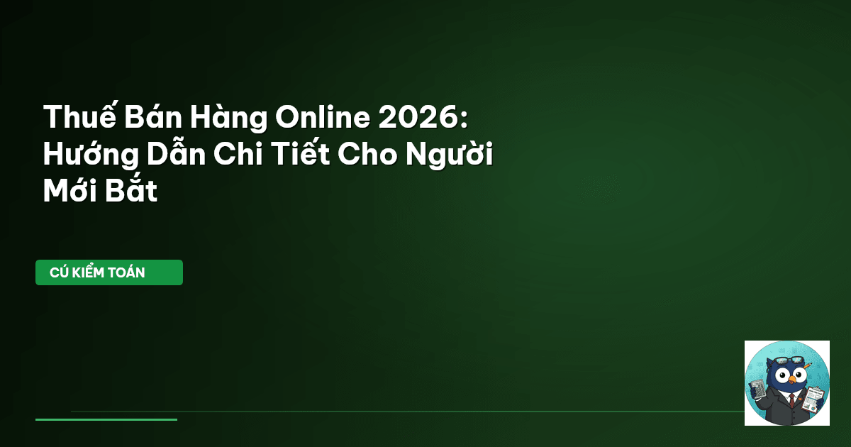 thuế bán hàng online 2026