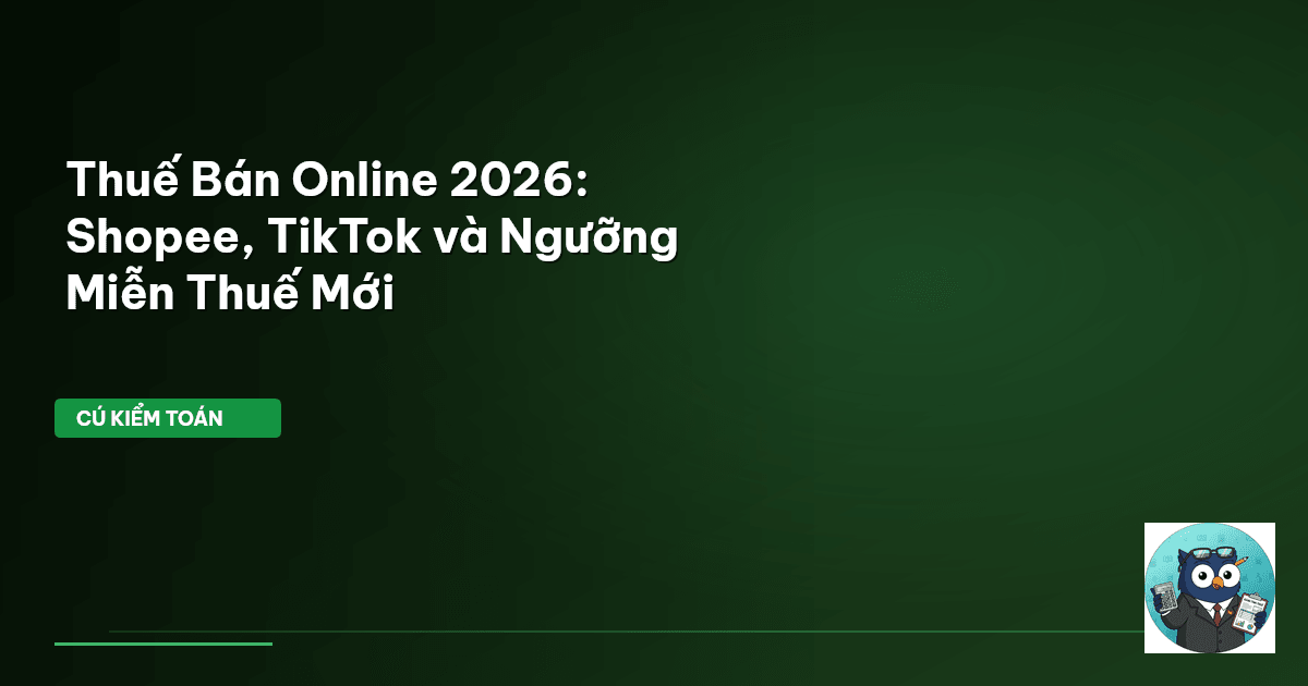 thuế bán online 2026