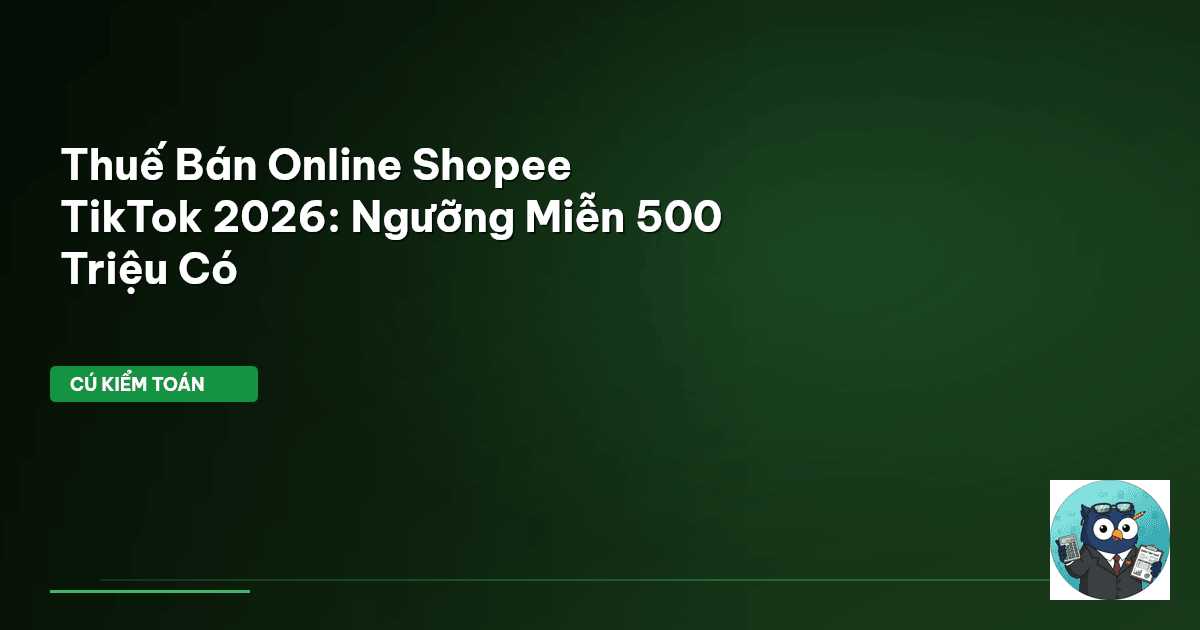 thuế bán online 2026