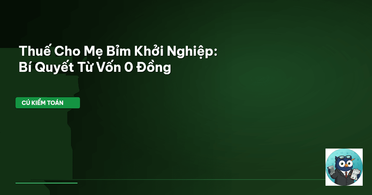 thuế mẹ bỉm