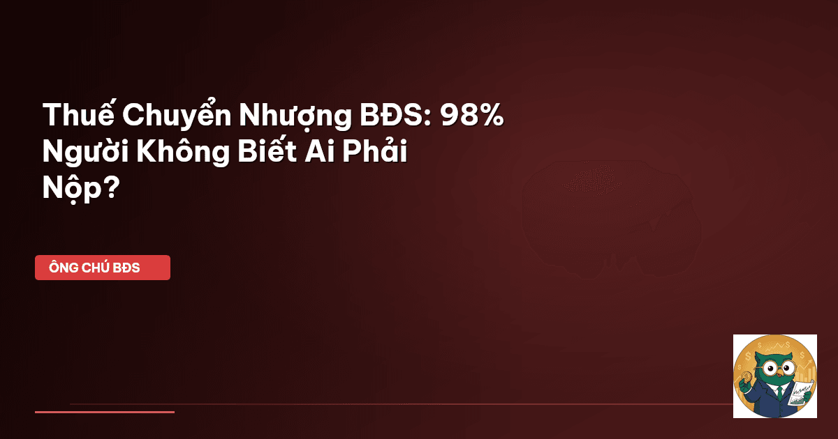 thuế chuyển nhượng BĐS