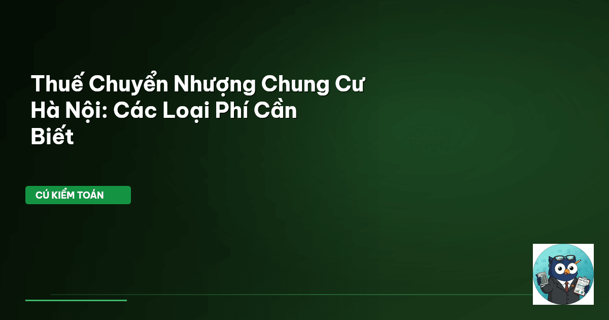 thuế chuyển nhượng chung cư