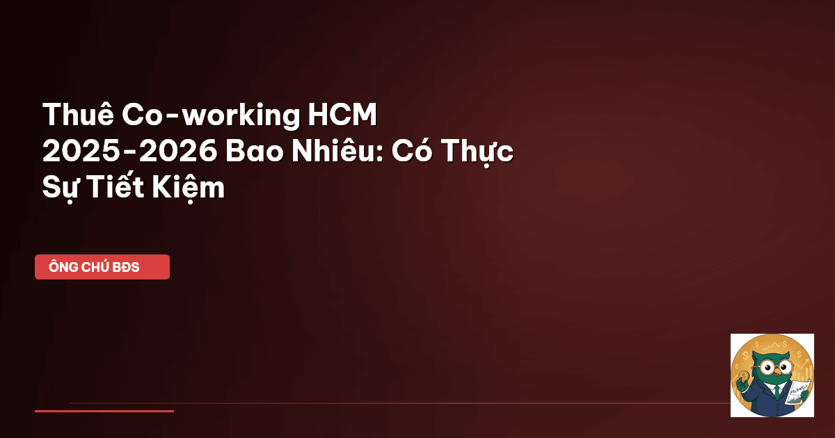 giá thuê co-working HCM