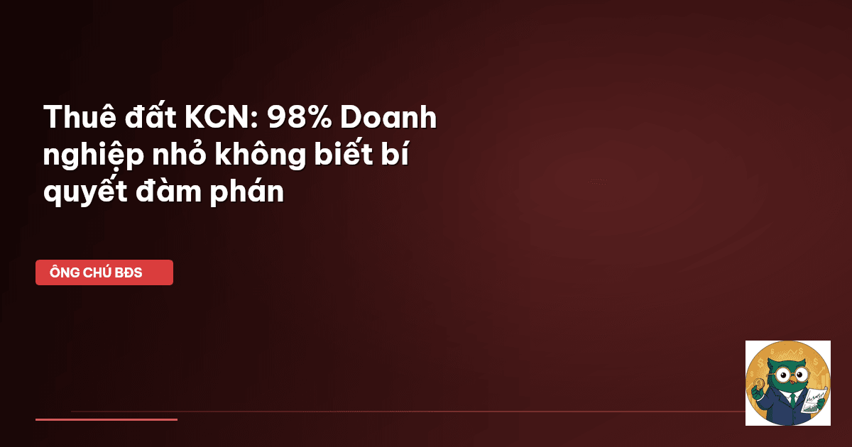thuê đất khu công nghiệp