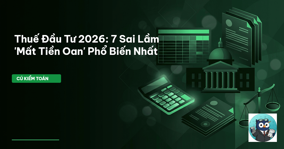 thuế đầu tư 2026