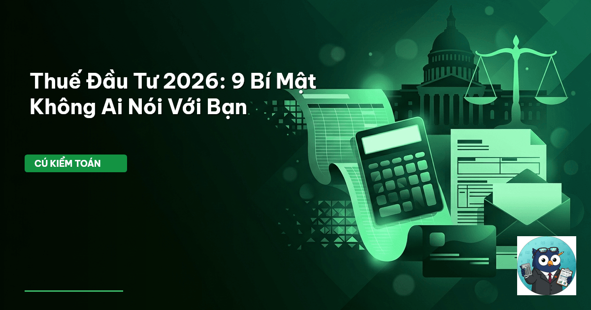 thuế đầu tư 2026