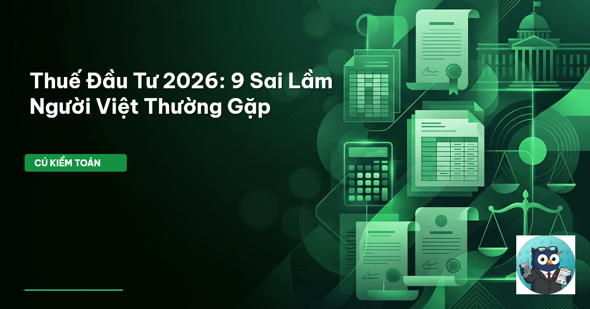 thuế đầu tư 2026