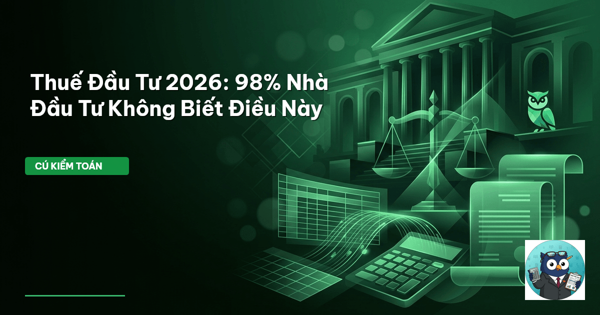 thuế đầu tư 2026