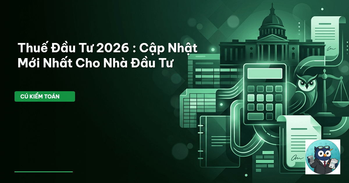thuế đầu tư 2026