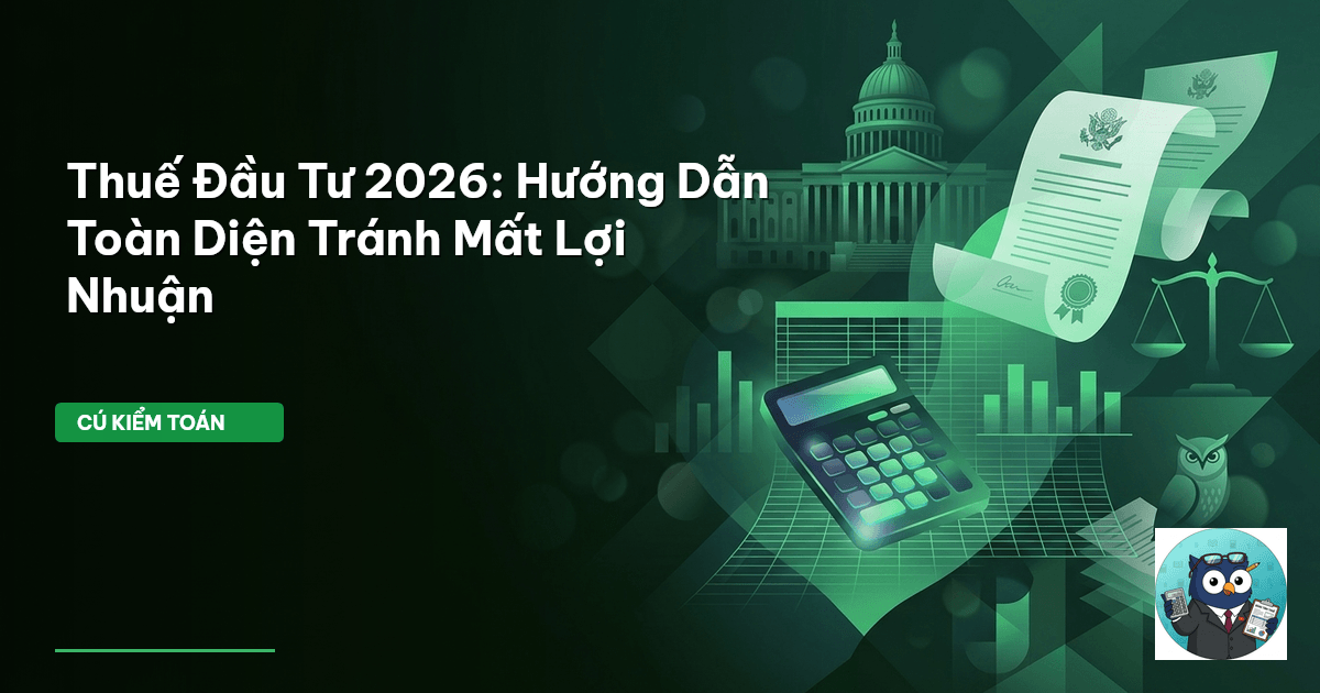 thuế đầu tư 2026