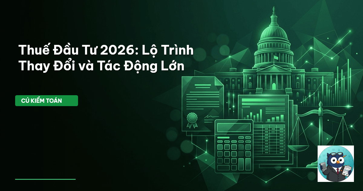 thuế đầu tư 2026
