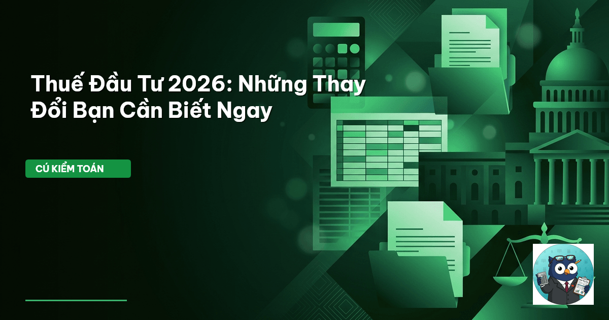 thuế đầu tư 2026