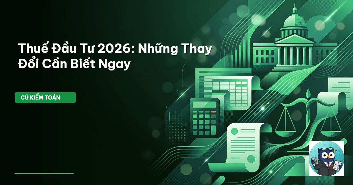 thuế đầu tư 2026