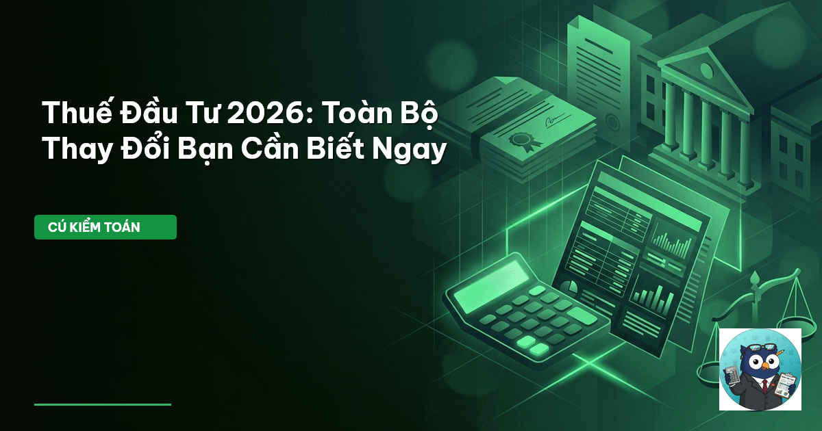 thuế đầu tư 2026