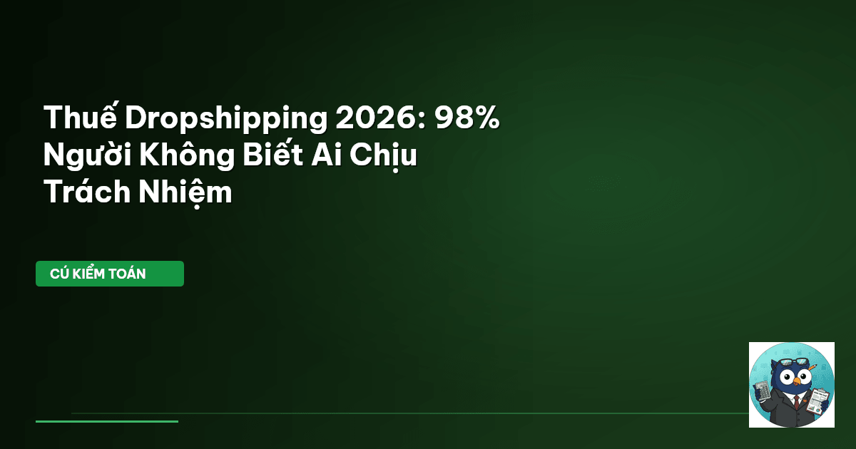 thuế dropshipping