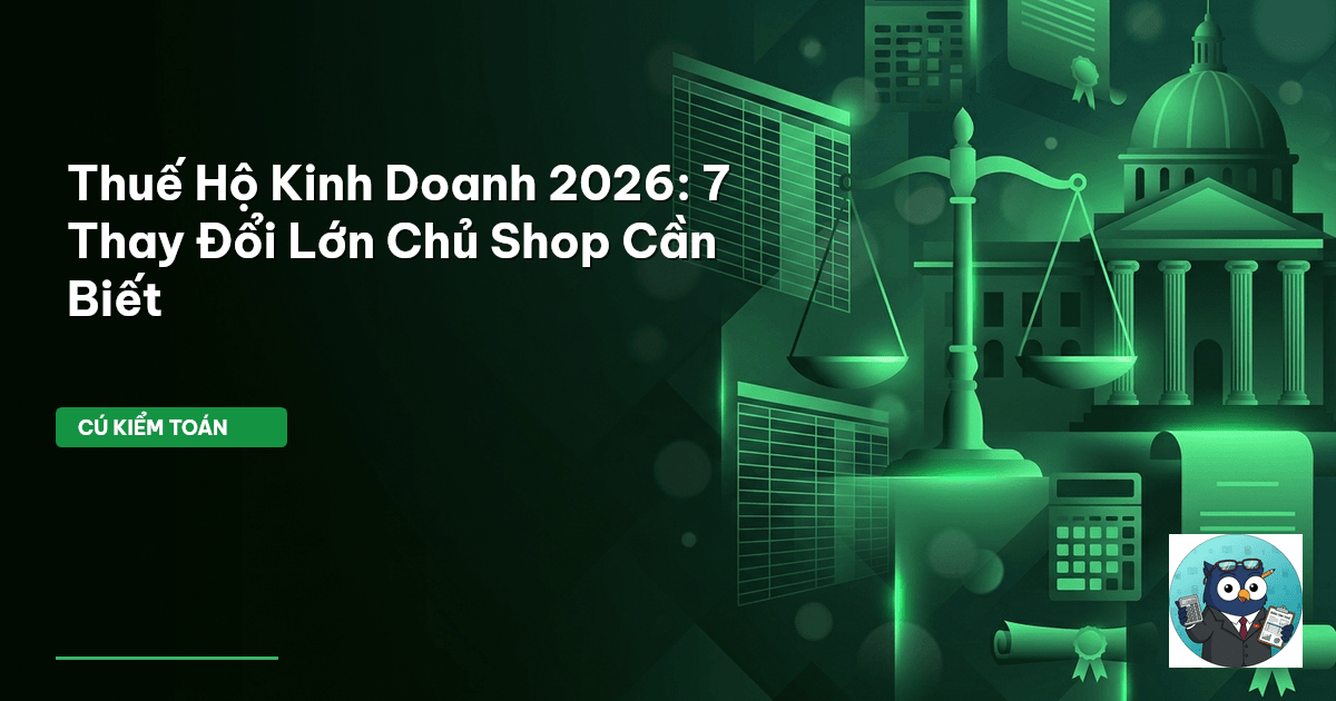 thuế hộ kinh doanh 2026