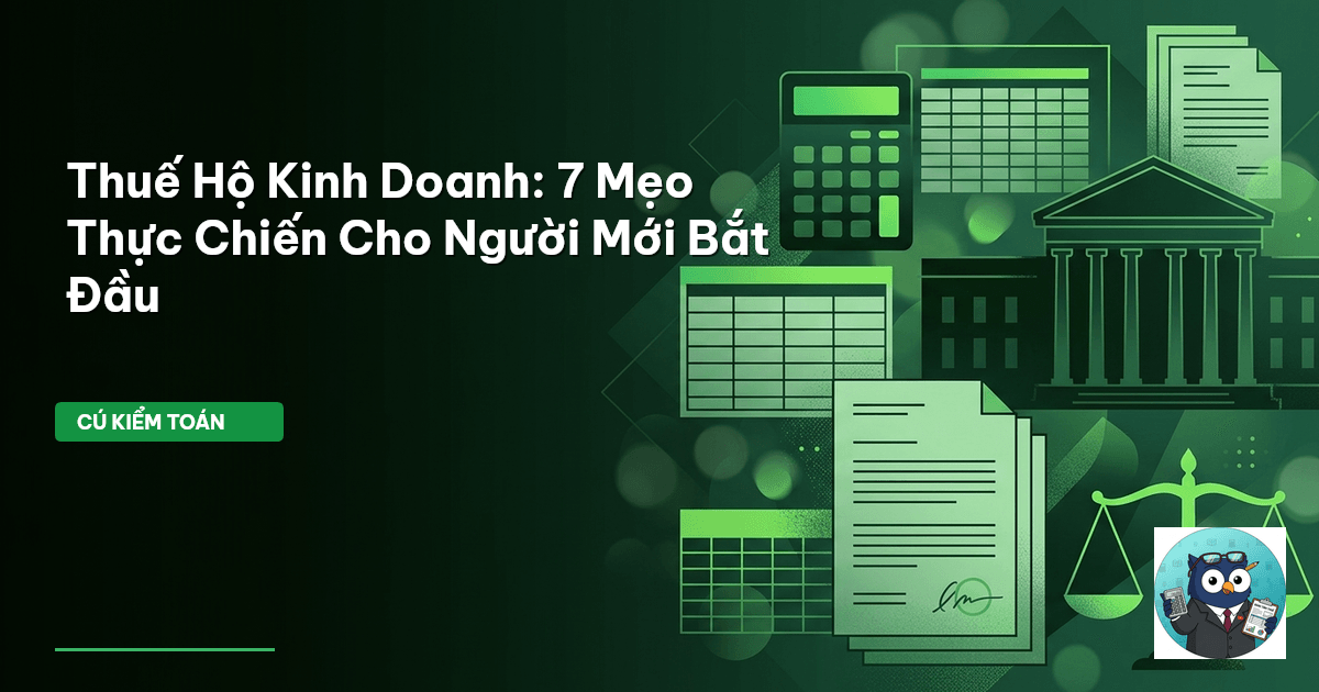 thuế hộ kinh doanh