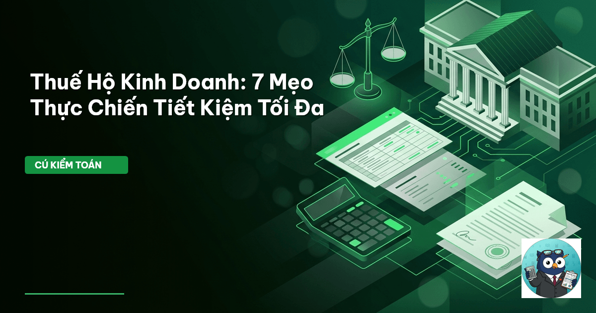 thuế hộ kinh doanh