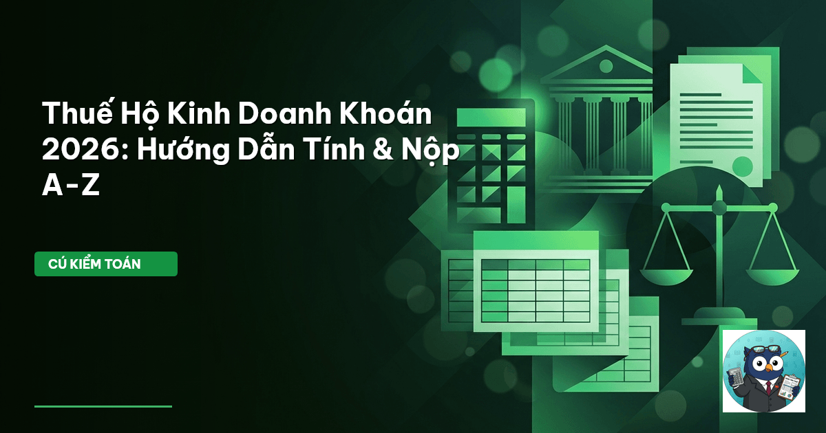 thuế hộ kinh doanh khoán