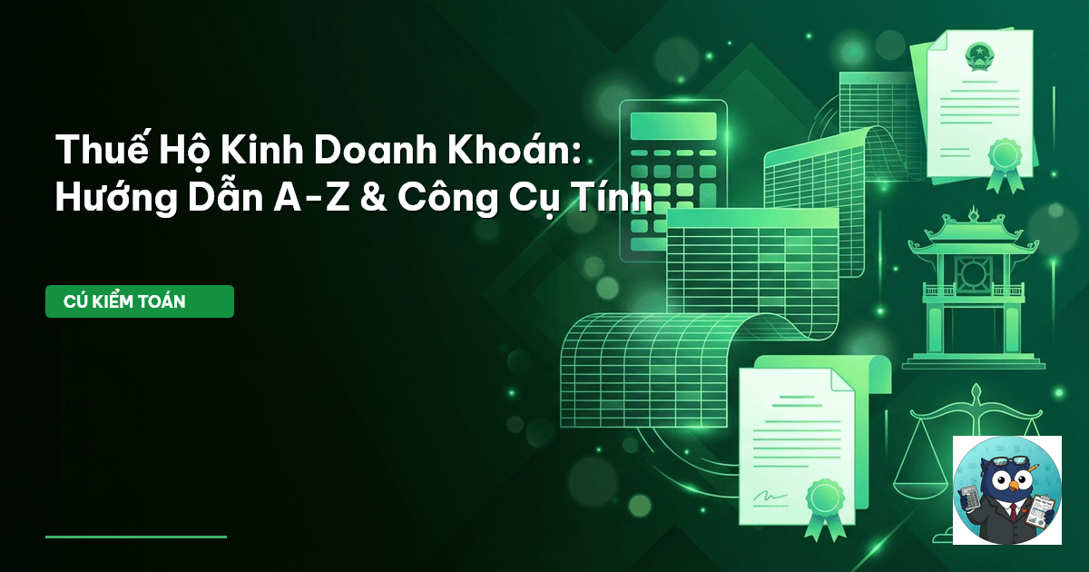 thuế hộ kinh doanh khoán