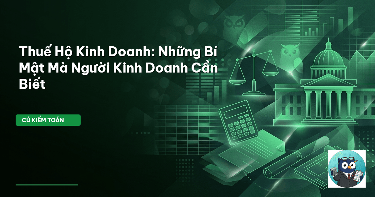 thuế hộ kinh doanh