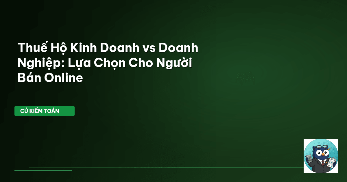 thuế hộ kinh doanh