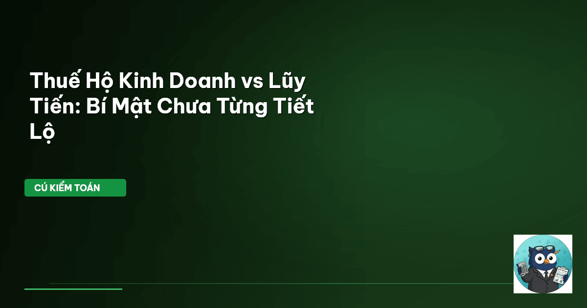 thuế hộ kinh doanh