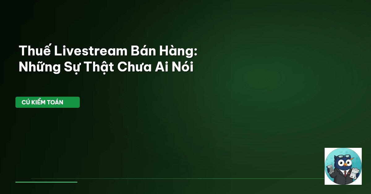 thuế livestream