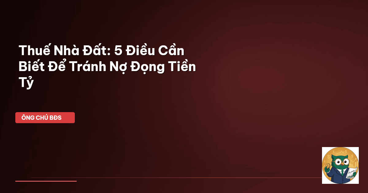 thuế nhà đất