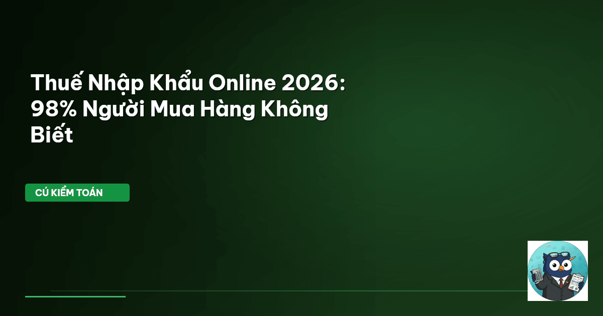 thuế nhập khẩu