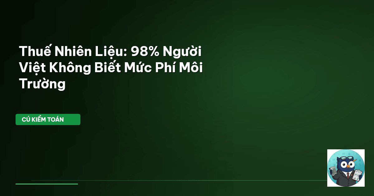 thuế nhiên liệu