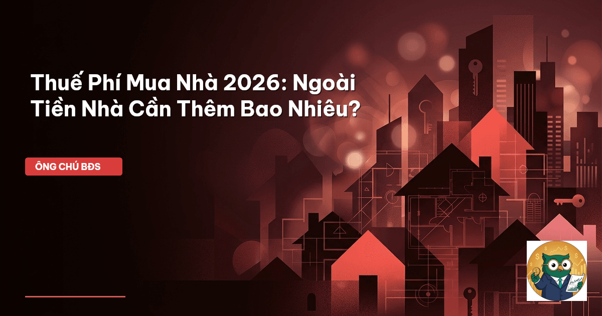thuế phí mua nhà