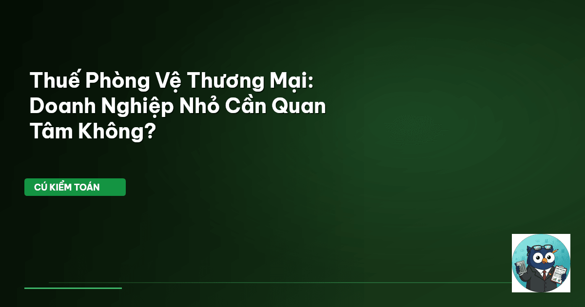 thuế phòng vệ thương mại