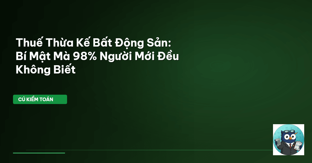 thuế thừa kế