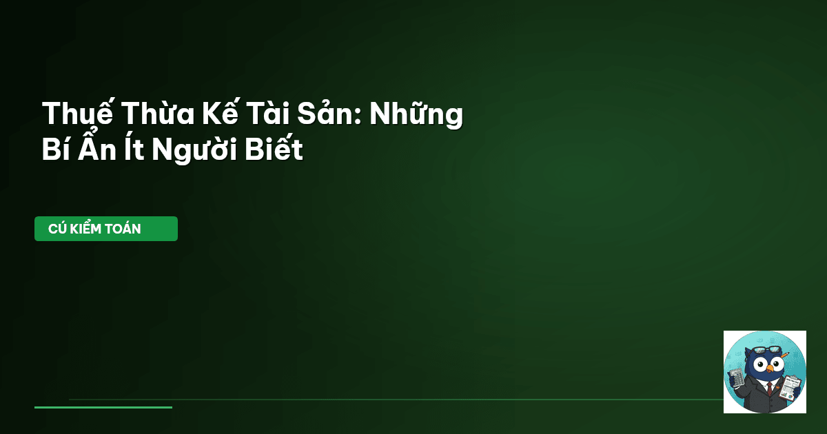thuế thừa kế