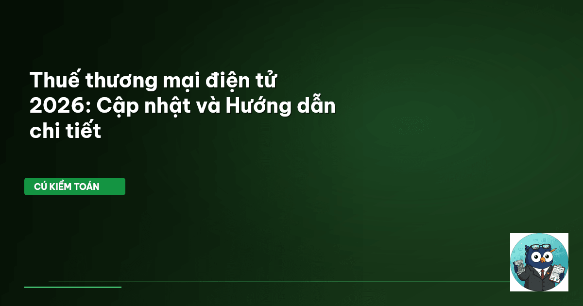 thuế thương mại điện tử