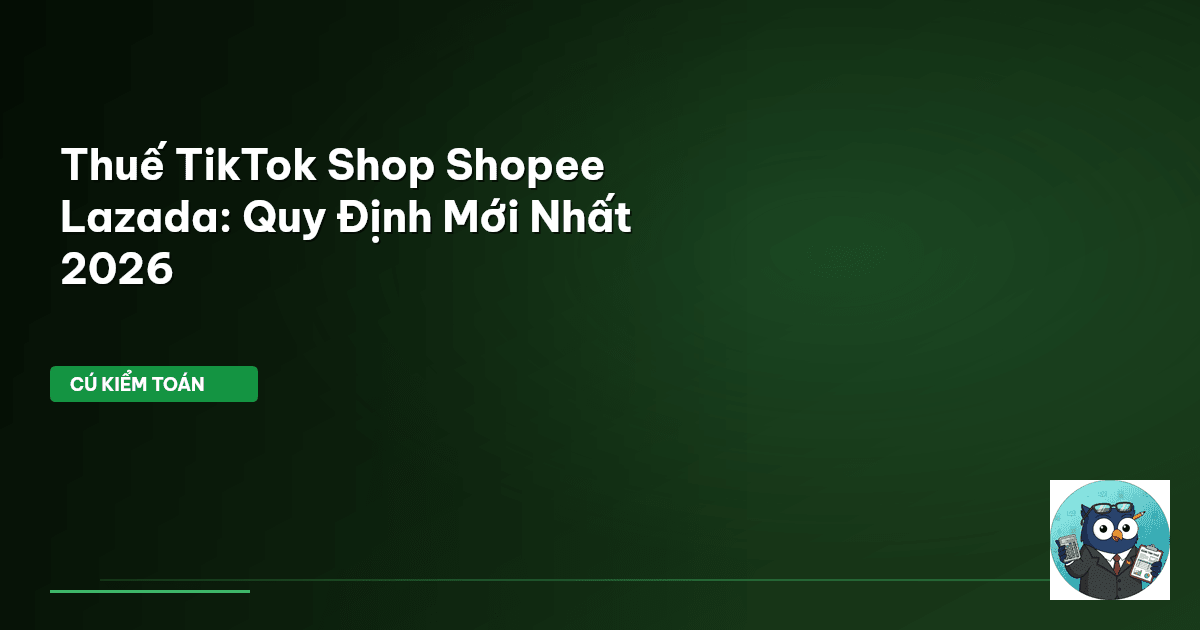thuế sàn thương mại điện tử