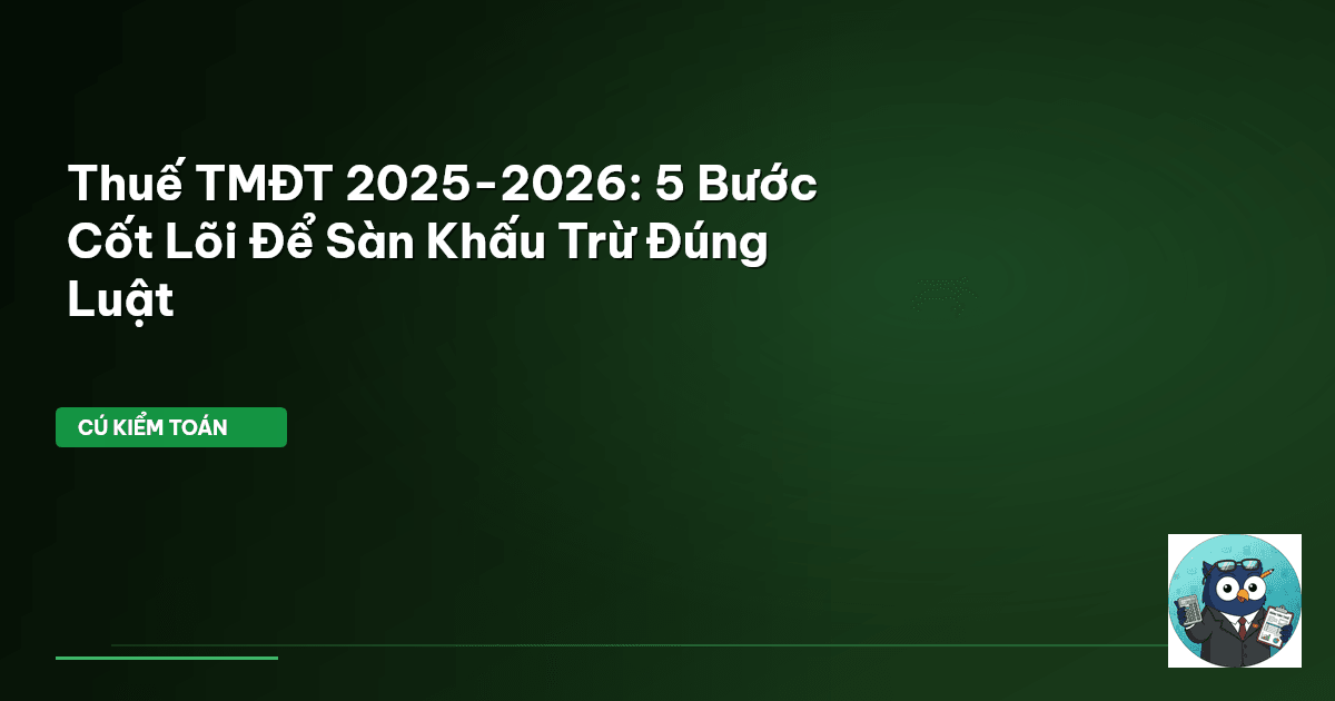 thuế thương mại điện tử