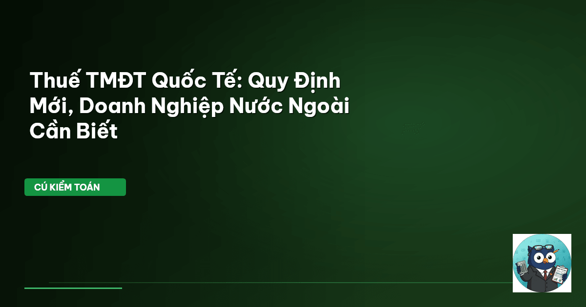 thuế TMĐT quốc tế