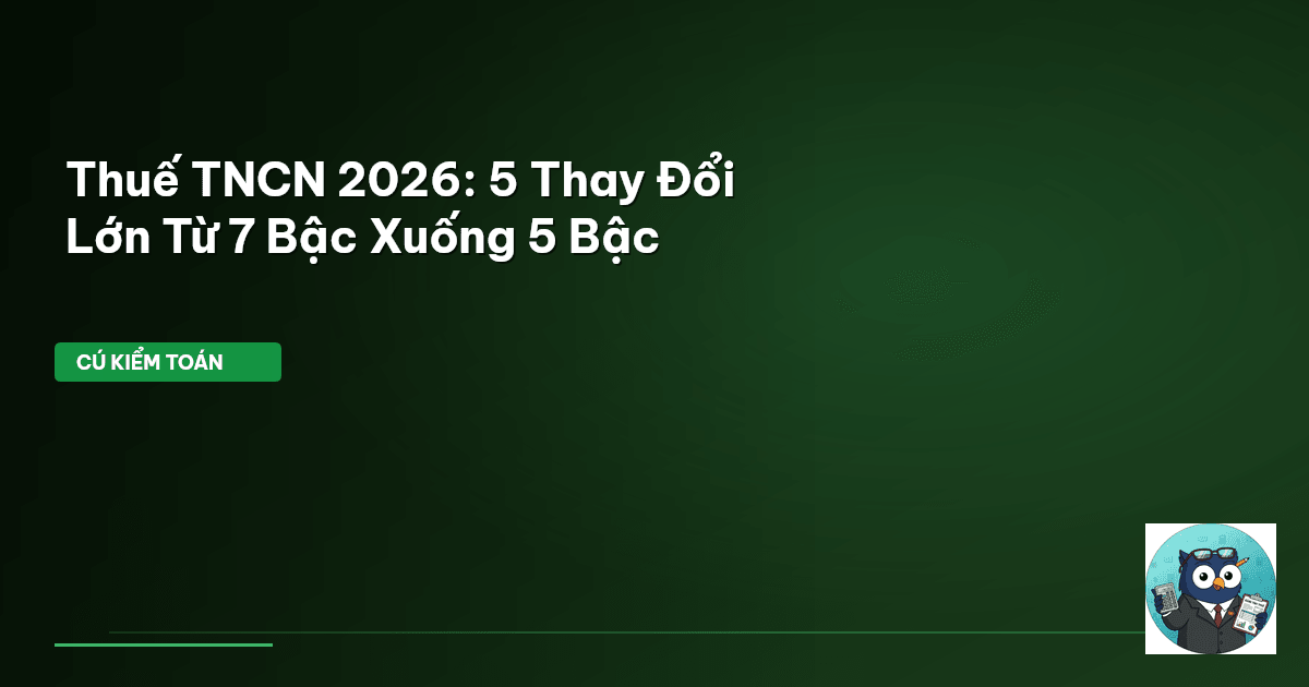 thuế TNCN 2026