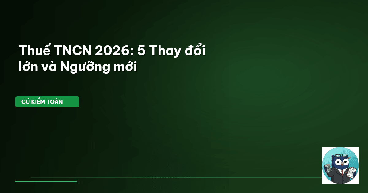 thuế tncn 2026