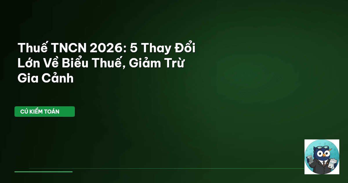 thuế thu nhập cá nhân 2026